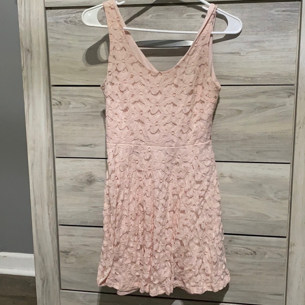 Pink Floral Dress